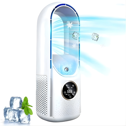 Portable Air Conditioner Bladeless Silent Personal Cooling Unit