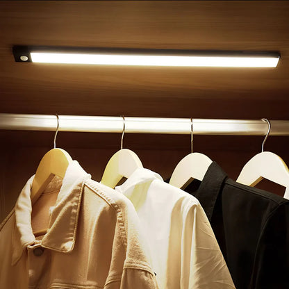 Rechargeable Motion Sensor LED Light – Easy Stick-On Wireless Lighting for Hallways, Closets & Stairs