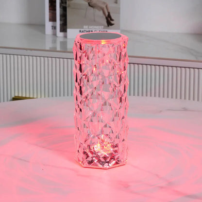 Sparkling Crystal Touch Rechargeable LED Table Lamp
