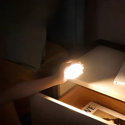 Rechargeable LED Motion Sensor Puck Light