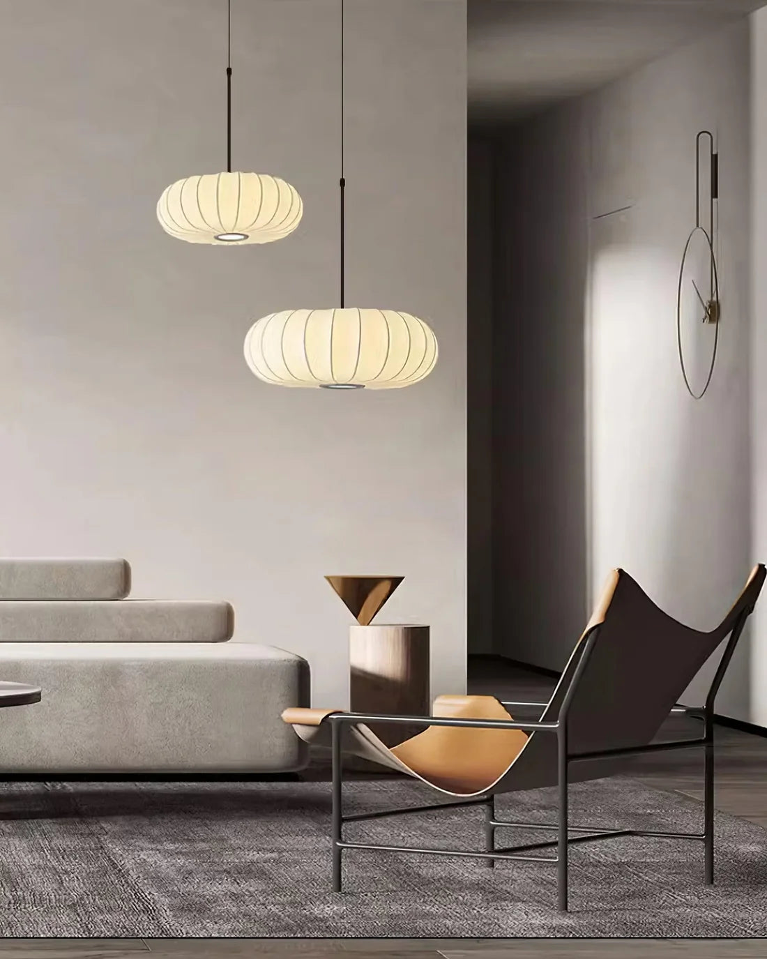 Verona Silk Pendant Light Modern Elegant Hanging Fixture