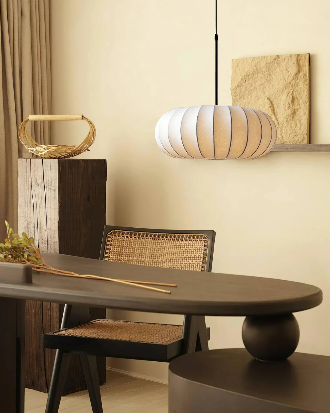 Verona Silk Pendant Light Modern Elegant Hanging Fixture