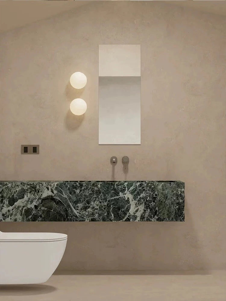 Globe Wall Light | Modern LED Sconce For Bathroom & Hallway