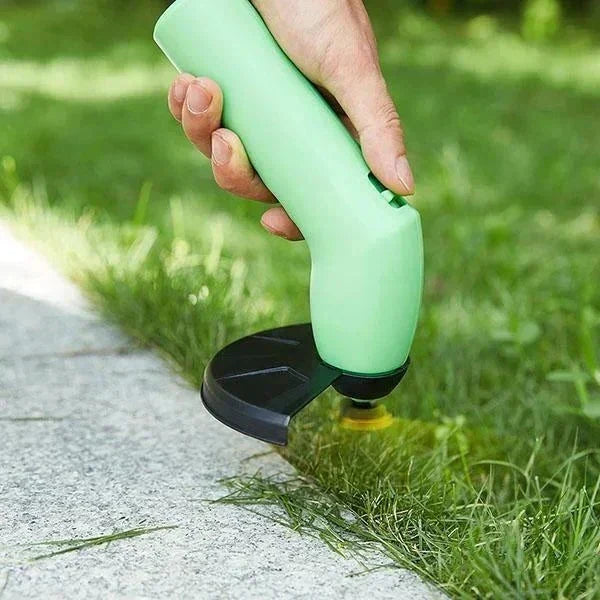 Cordless Mini Weed Trimmer Battery Powered Lightweight Rechargeable For Garden