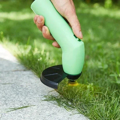 Cordless Mini Weed Trimmer Battery Powered Lightweight Rechargeable For Garden