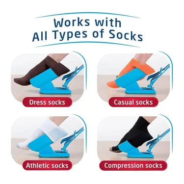 Compression Sock Aid Kit For Easy On Easy Off Use