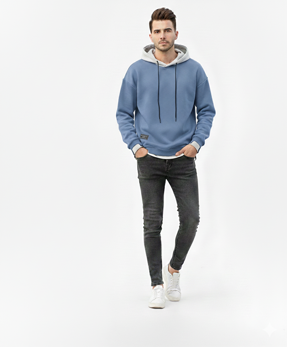 Men's Casual Fleece Hoodie