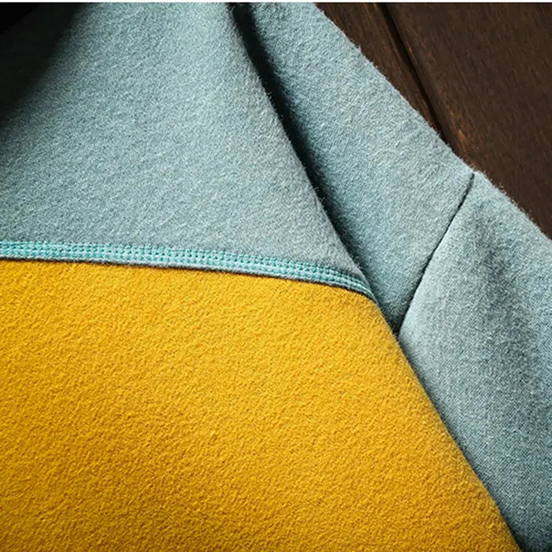 Men's Multi-Block Colour Hoodie