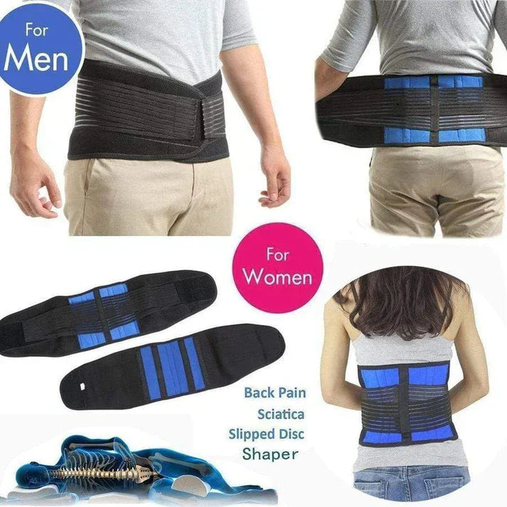 Lower Back Support Brace For Lumbar Pain Relief And Posture Correction