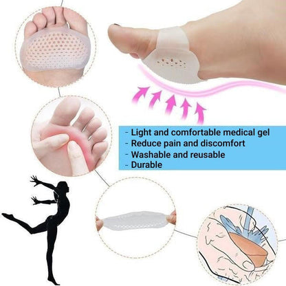 Metatarsal Pads Breathable Foot Cushions For Comfort Set Of 2