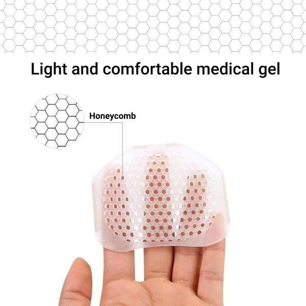 Metatarsal Pads Breathable Foot Cushions For Comfort Set Of 2