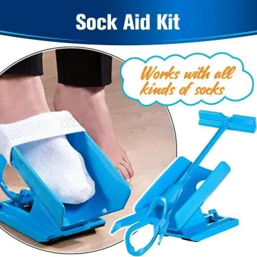 Compression Sock Aid Kit For Easy On Easy Off Use