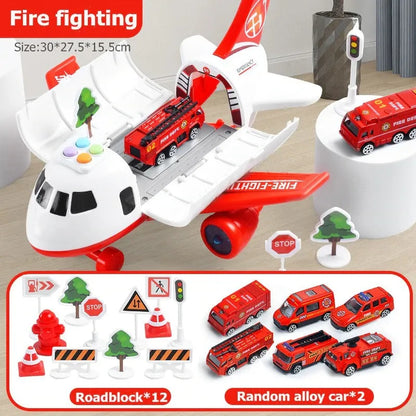 Airplane Toy Set For Kids With Multiple Planes And Play Accessories