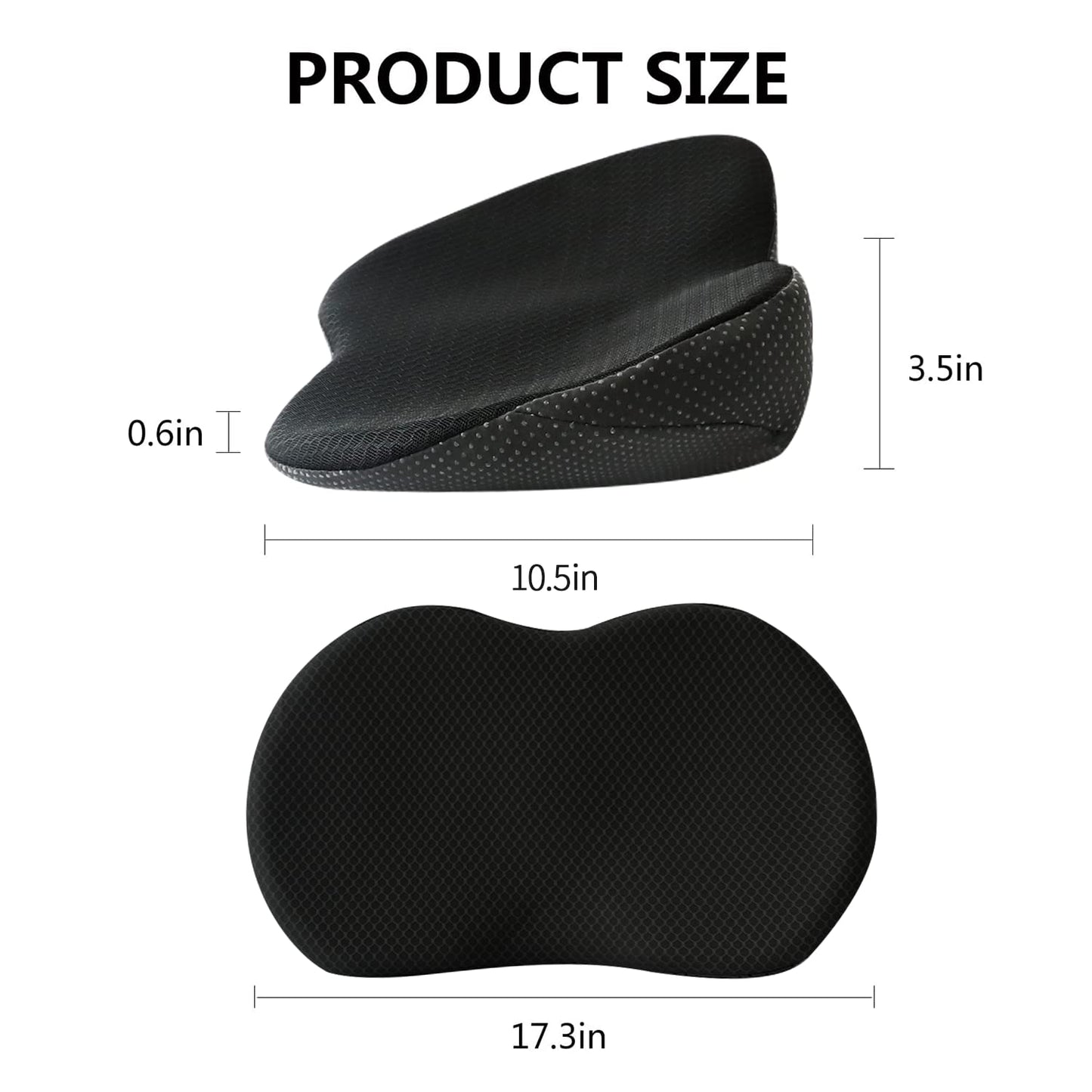 Car Seat Cushion for Shorter Drivers to Boost Height and Comfort