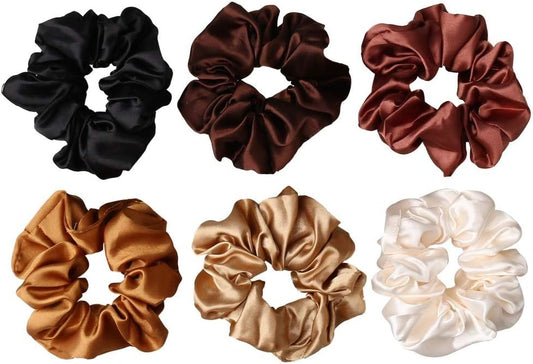 6 Pièces Chouchous en Satin