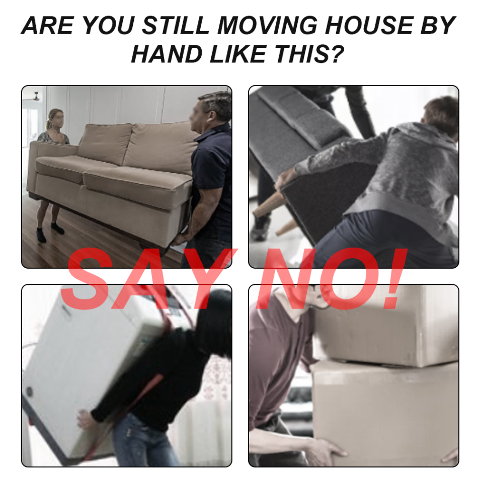 Furniture Rollers And Lifters For Moving Heavy Furniture Safely