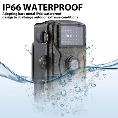 Trail Camera With Night Vision For Outdoor Wildlife Animal Monitoring