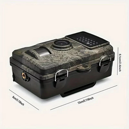 Trail Camera With Night Vision For Outdoor Wildlife Animal Monitoring