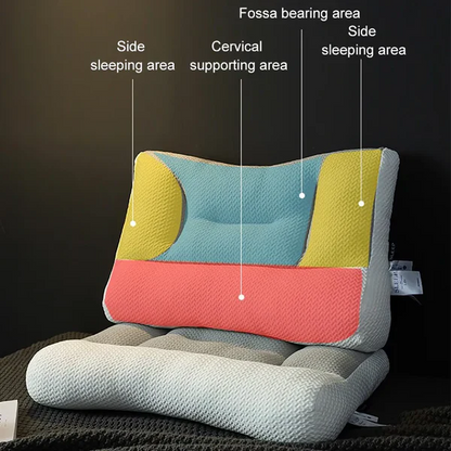 Ergonomic Neck Pillow For Sleeping Support For Side, Back, And Stomach Sleepers