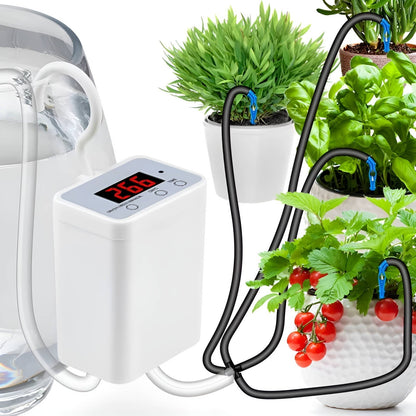 Water Pump Controller For Automatic Garden Irrigation With Timer
