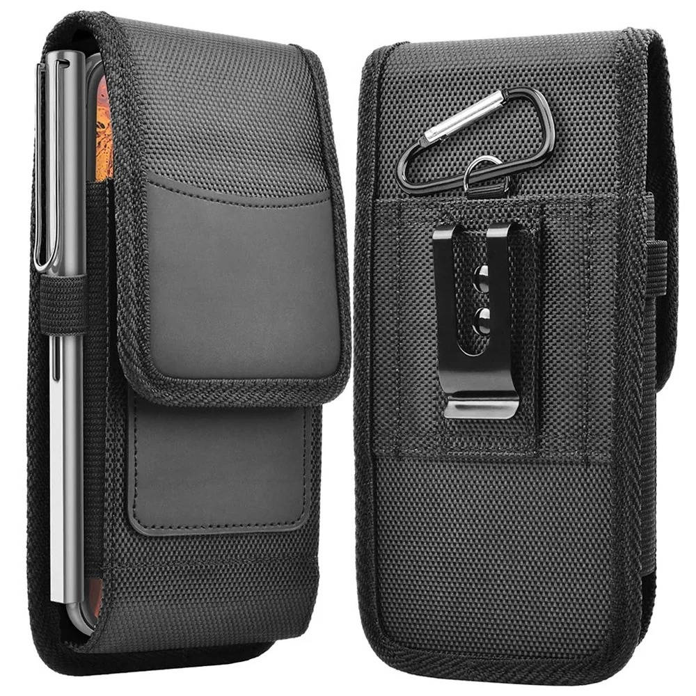 Phone Holster with Belt Clip and RFID Blocking Card Slot, Fits 4.0 to 6.8 Inch Phones
