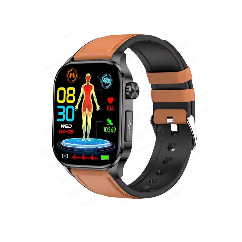 Smartwatch For Seniors With Blood Pressure And Blood Sugar Monitoring