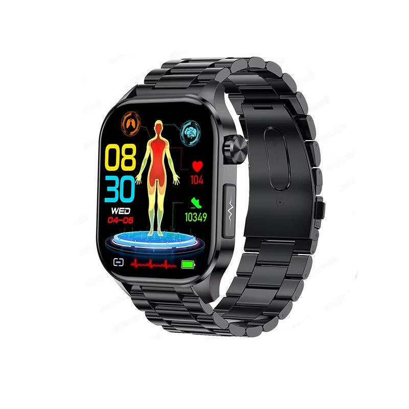 Smartwatch For Seniors With Blood Pressure And Blood Sugar Monitoring