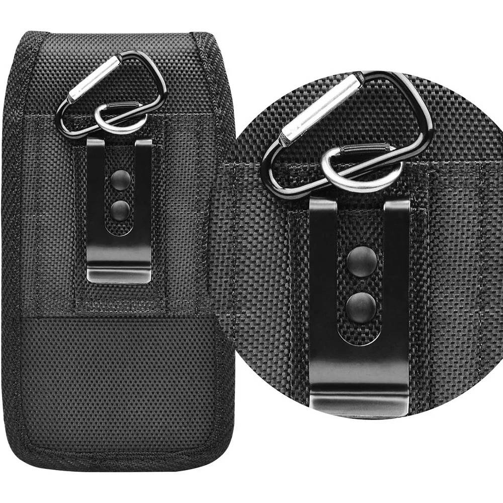 Phone Holster with Belt Clip and RFID Blocking Card Slot, Fits 4.0 to 6.8 Inch Phones