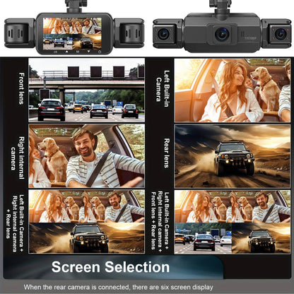 Car Dash Cam Wireless Front And Rear With Night Vision