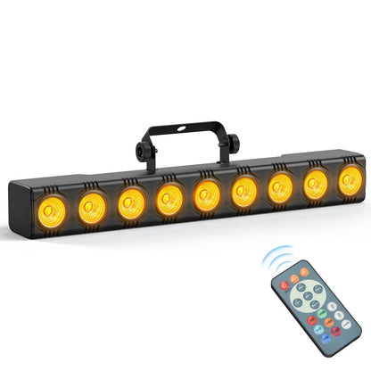 RGBW LED Wall Washer with 36W Power and DMX Control, 25 Degree Beam