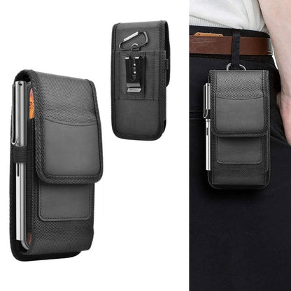 Phone Holster with Belt Clip and RFID Blocking Card Slot, Fits 4.0 to 6.8 Inch Phones