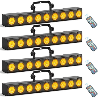 RGBW LED Wall Washer with 36W Power and DMX Control, 25 Degree Beam