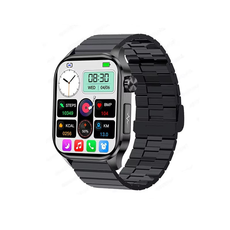 Smartwatch For Seniors With Blood Pressure And Blood Sugar Monitoring