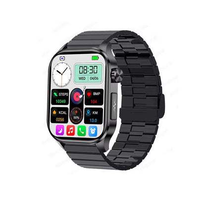 Smartwatch For Seniors With Blood Pressure And Blood Sugar Monitoring
