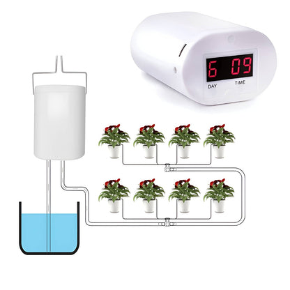 Water Pump Controller For Automatic Garden Irrigation With Timer
