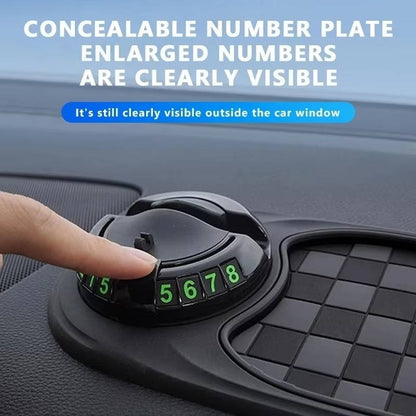 Car Phone Mount For Dashboard And Windshield With Adjustable Grip