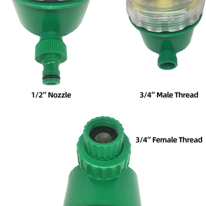Drip Irrigation System With Automatic Timer For Vegetable Gardens