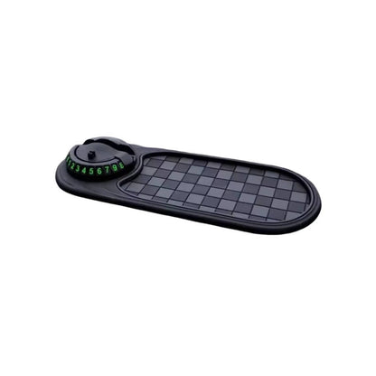Car Phone Mount For Dashboard And Windshield With Adjustable Grip