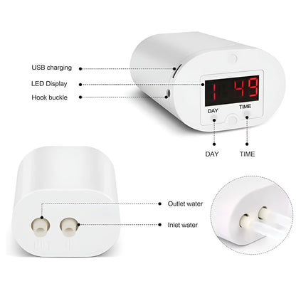 Water Pump Controller For Automatic Garden Irrigation With Timer