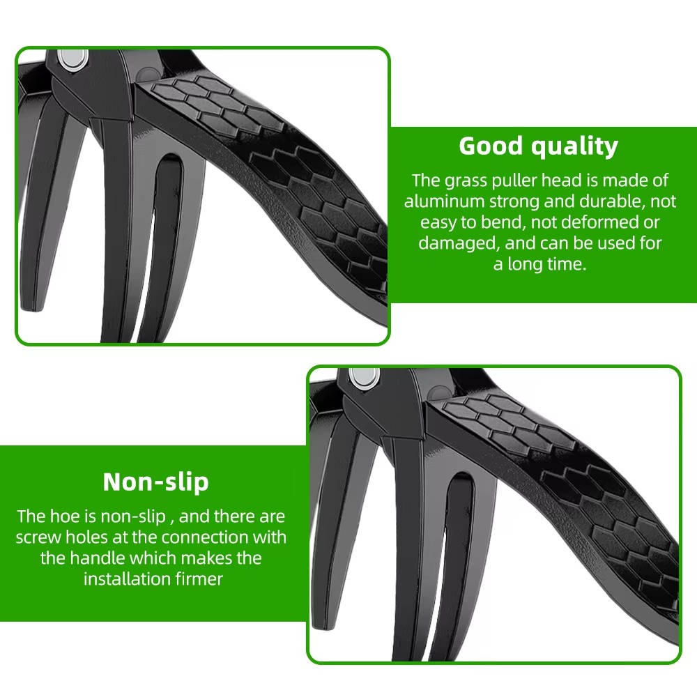 Weed Puller Tool With Long Handle For Easy Stand Up Removal