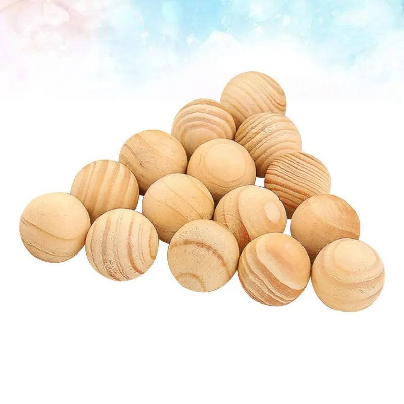 Moth Repellent Balls with Refreshable Cedar Scent and Humidity Control for Closets