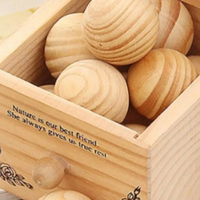 Moth Repellent Balls with Refreshable Cedar Scent and Humidity Control for Closets