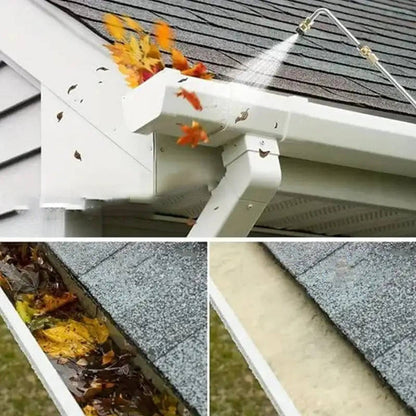 Power Washer Extension Wands 4000 PSI Telescoping For Gutter Roof Wall Cleaning