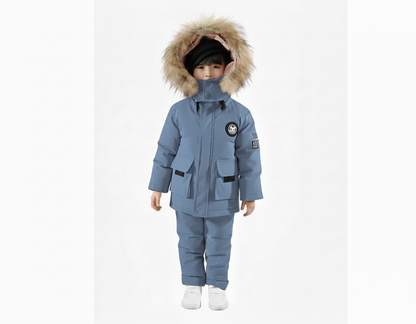 Ensemble Combinaison et Doudoune Ski Hiver pour Bébé