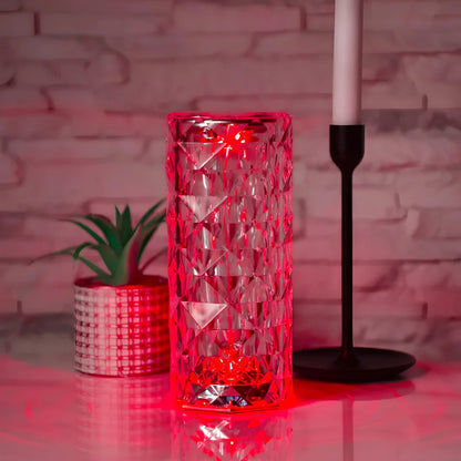 Sparkling Crystal Touch Rechargeable LED Table Lamp