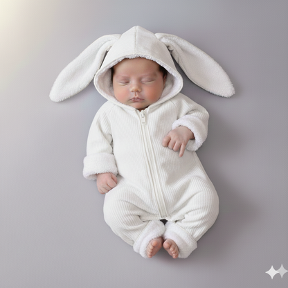 Winter Hooded Snowsuit with Fur Linin