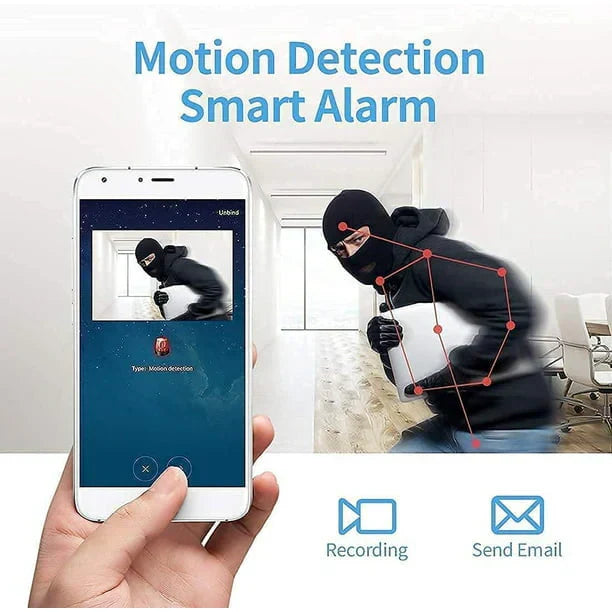 Wireless Magnetic Mini Camera With Audio And Live Video Feed