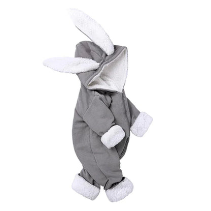 Winter Hooded Snowsuit with Fur Linin