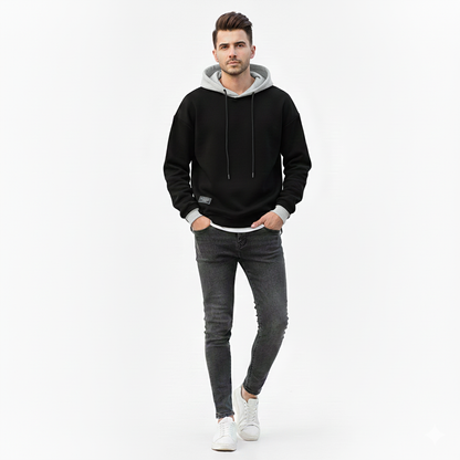 Men's Casual Fleece Hoodie