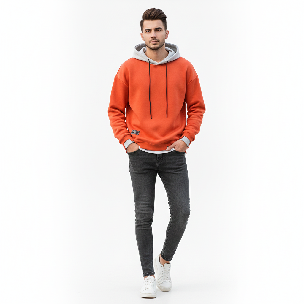 Men's Casual Fleece Hoodie